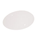 Disco de Metal 12cm - Branco