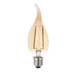 Lâmpada Filamento LED BA35 Bivolt 2W - 220lm 2.400K