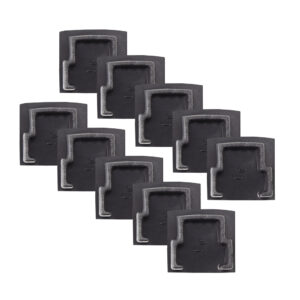 Kit Tampa | Perfil Sobrepor 17x16 10un - Preto