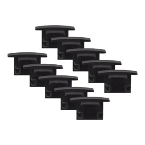 Kit Tampa | Perfil Embutir 25x14 10un - Preto