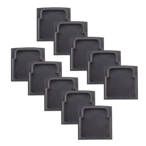 Kit Tampa | Perfil Sobrepor 23x23 10un - Preto