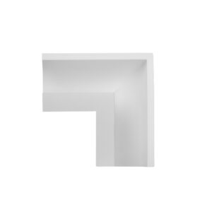 Emenda Teto-Teto 90º LED Interno para Perfil Decor Embutir
