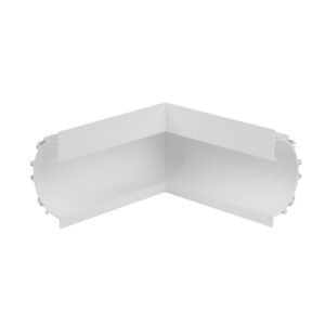 Emenda Teto-Parede 90º LED para Perfil Decor Embutir