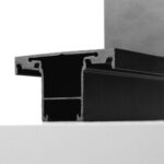 Emenda Perfil Decor Sob Duplo 65x36 Teto-Parede - Preto