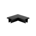 Emenda Perfil Decor Sobrepor Duplo 65x36 Teto-Teto - Preto