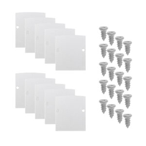 Kit Tampa | Perfil Sobrepor 35x40 10un - Branco Fosco