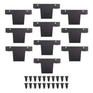 Kit Tampa | Perfil Decor Sobrepor Duplo 65x36 10un - Preto