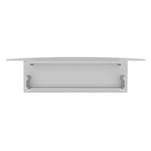 Kit 10 Tampas para Perfil 40x10mm - Branco Fosco