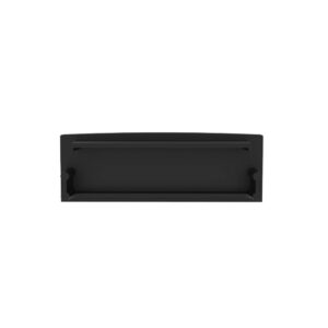 Kit 10 Tampas para Perfil 30x10mm - Preto