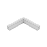 Emenda Perfil Embutir 25x14mm Teto-Parede - Branco Fosco