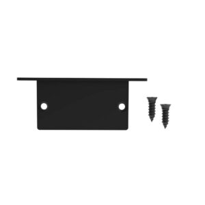 Kit 10 Tampas para Perfil 48x20mm - Branco Fosco