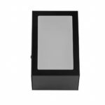 Arandela Verti Retangular 40W IP54 - Preto