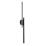 Arandela LED Zig 60cm 18W Bivolt 3.000K - Preto
