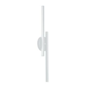 Arandela LED Zig 60cm 18W Bivolt 3.000K - Branco Fosco