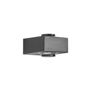 Arandela LED Magna Slim Bivolt 2W 3.000K - Preto