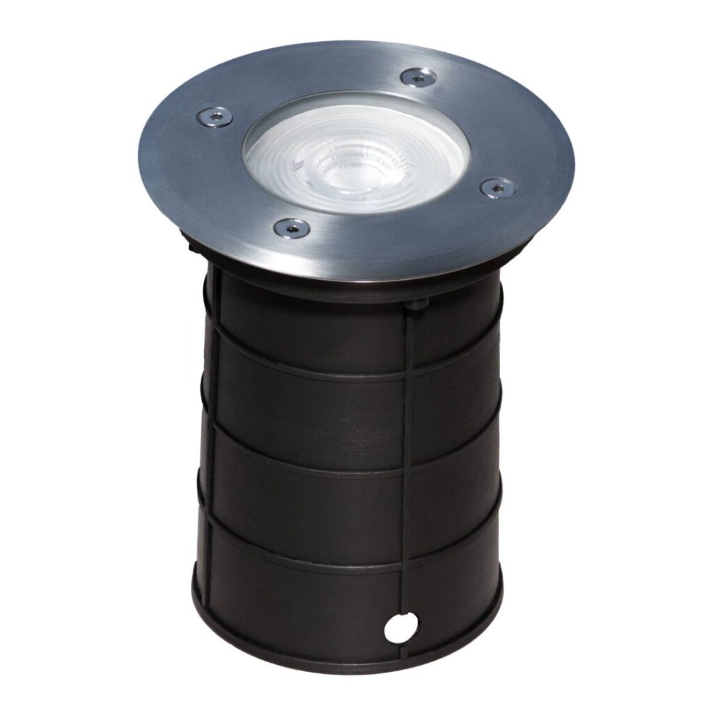 Embutido de Solo Airon IP67 PAR20 E27 Bivolt - Inox
