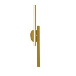 Arandela LED Zig 80cm 24W Bivolt 3.000K - Dourado