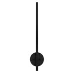 Arandela LED Lucy 60cm 12W Bivolt 3.000K - Preto