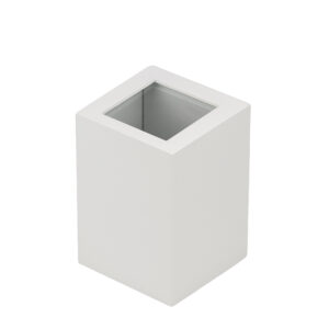 Arandela Frankfurt 131mm - Branco Fosco