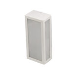 Arandela Stuttgart 23cm - Branco Fosco