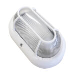Tartaruga Clean IP44 E27 Lente Policarbonato - Branco