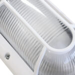 Tartaruga Clean IP44 E27 Lente Policarbonato - Branco