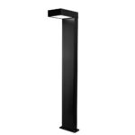 Balizador LED Lino Solar ABS IP65 5W 3.000K - Preto