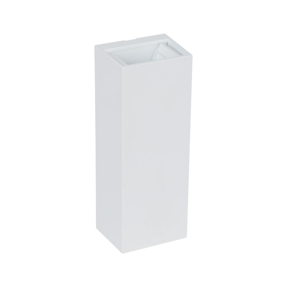 Arandela LED Light 4,3x12cm 5W IP65 Bivolt Facho Ajustável 3.000K - Branco