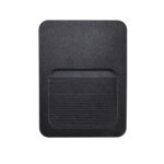 Balizador LED Lich 12cm 2W Bivolt 3.000K - Preto