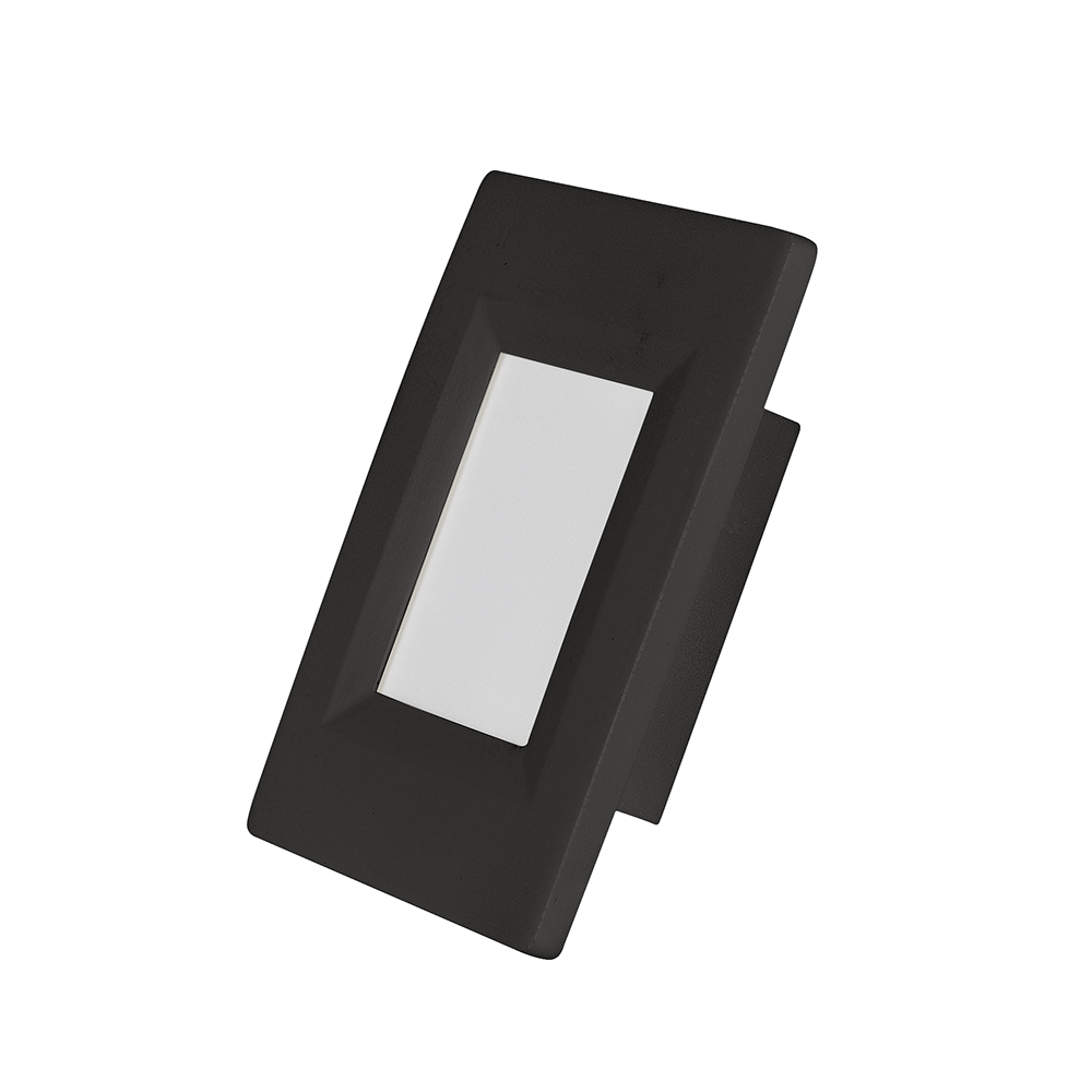Balizador Litten LED 2W 3.000K - Preto