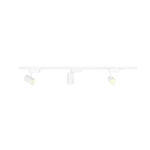 Kit Trilho Eletrificado Up com 3 Spots LED 15W Bivolt 3.000K - Branco