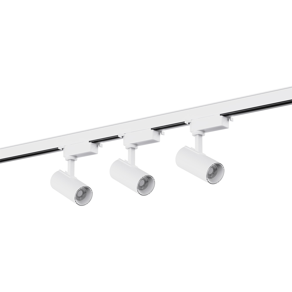 Kit Trilho Eletrificado Up com 3 Spots LED 30W Bivolt 3.000K - Branco