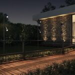 Balizador Guben Duplo 1,10m - Preto Fosco