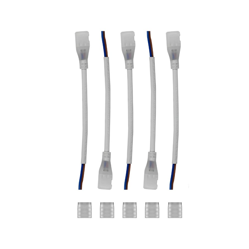 Kit de Instalação Fita LED COB Direta IP65 12W/m - 5 peças