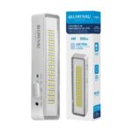 Luminária de Emergência 60 LEDs Bivolt 4W 6.500K Branco