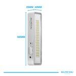 Luminária de Emergência 60 LEDs Bivolt 4W 6.500K Branco