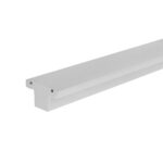 Perfil Decor Sobrepor Duplo 65x36mm 2m - Branco