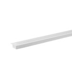 Perfil Embutir 25x14mm Sem Mola 2m - Branco Fosco