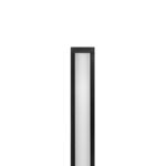 Perfil Embutir 25x14mm Sem Mola 3m - Preto
