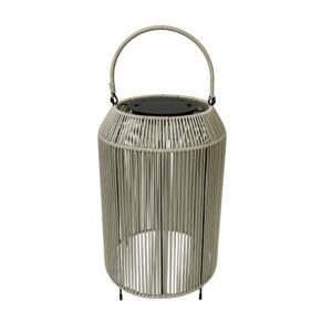Lanterna Solar Draht 2,5W 3.000K 270mm - Cinza