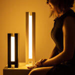 Balizador LED Lumos 30cm 127V - Preto Fosco