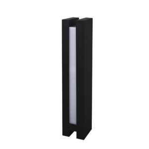 Balizador LED Lumos 50cm 127V - Preto Fosco