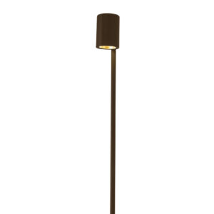 Balizador LED Neuss Alumínio 3W 2.700K - Marrom Gold