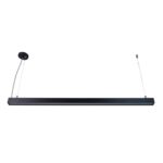 Pendente LED Mizan 1m 30W Bivolt 3.000K - Preto
