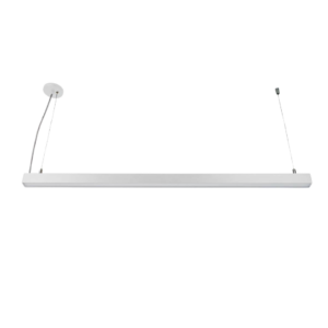 Pendente LED Mizan 1m 30W Bivolt 4.100K - Branco Fosco
