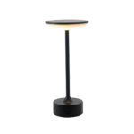 Luminária de Mesa LED Lilly 5W Temperatura de Cor Ajustável - Preto