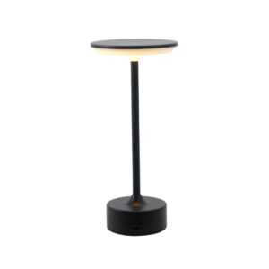Luminária de Mesa LED Lilly 5W Temperatura de Cor Ajustável - Preto
