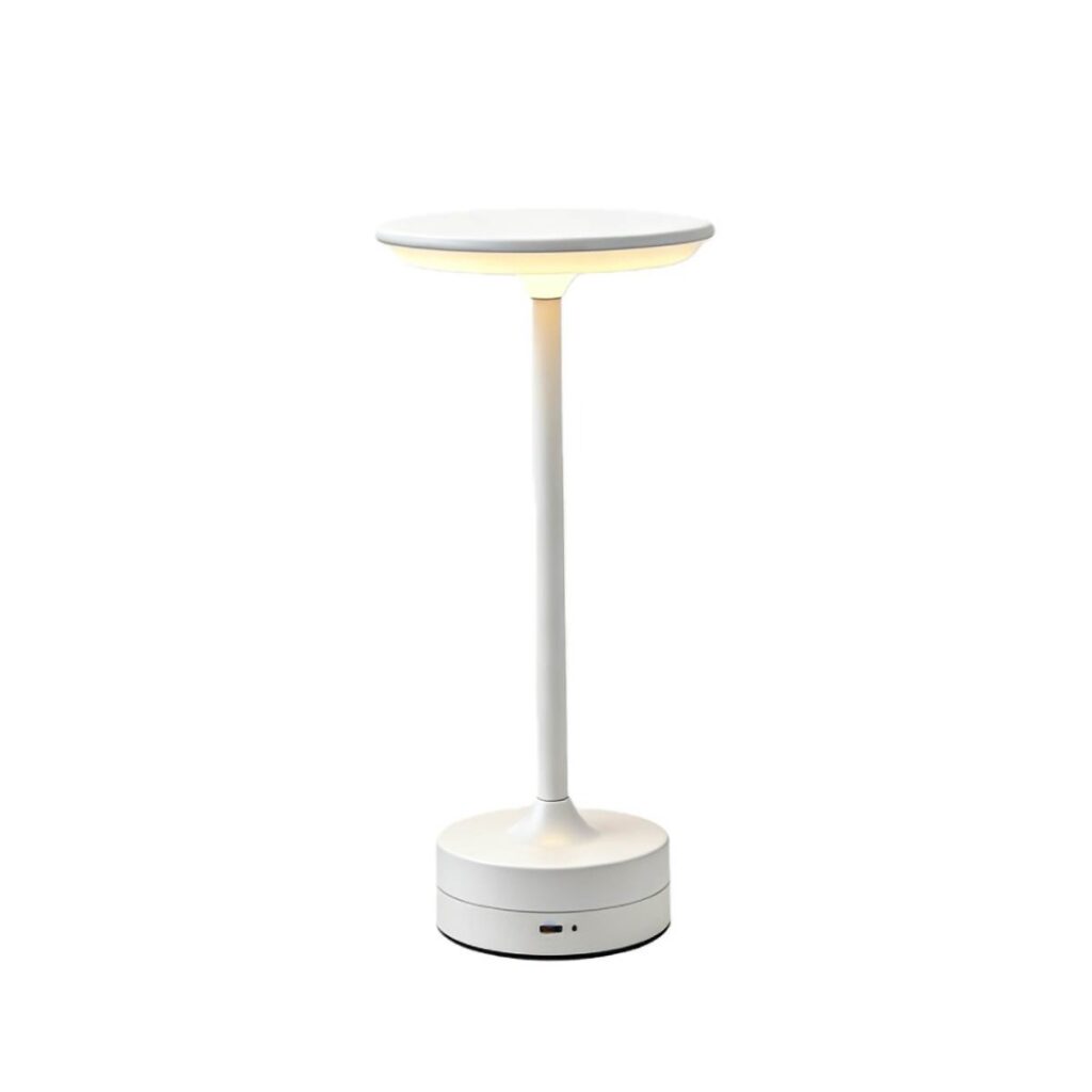 Luminária de Mesa LED Lilly 5W Temperatura de Cor Ajustável - Branco