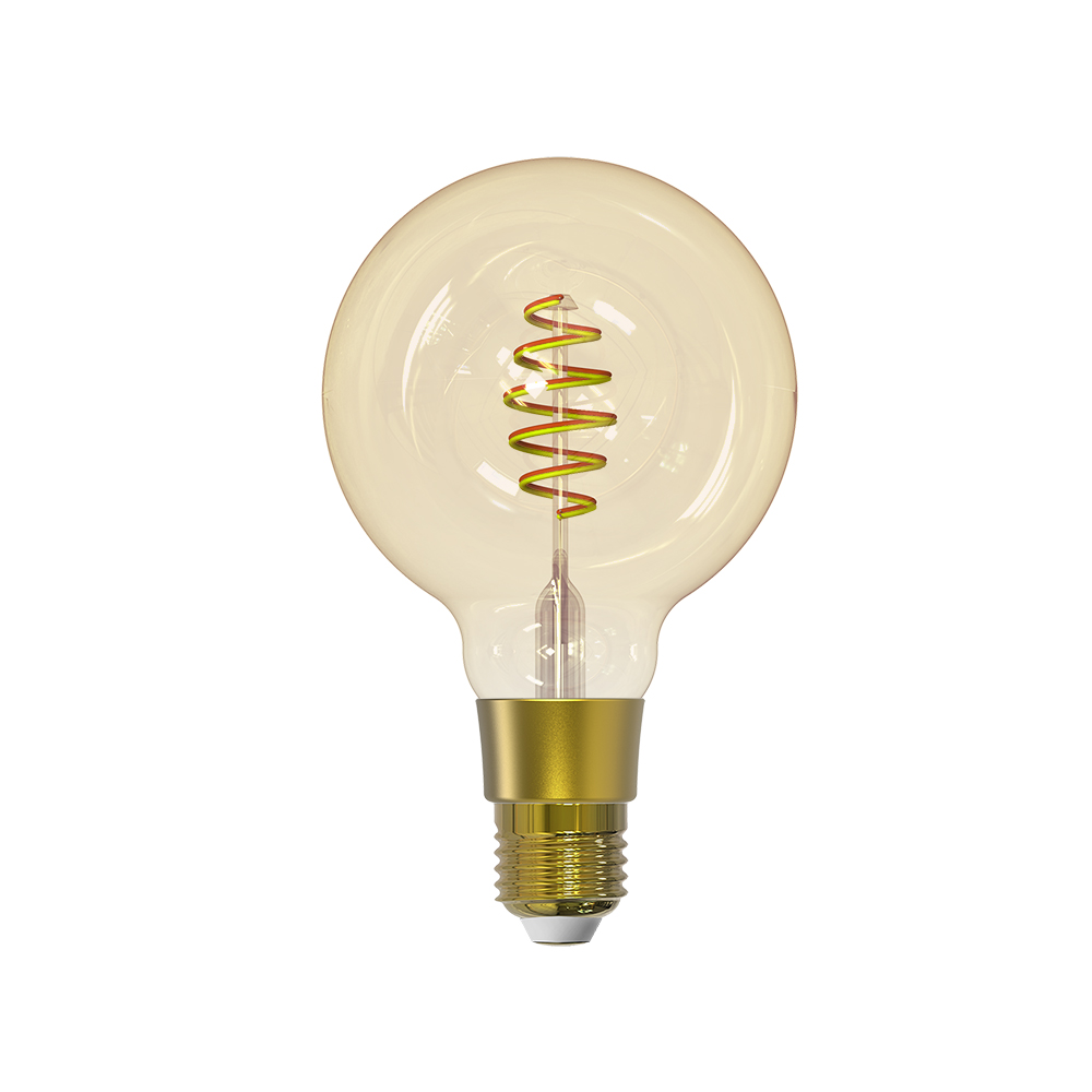 Lâmpada Filamento Smart G95 6W E27 Bivolt 1.800 - 2.400K
