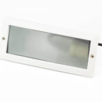 Balizador Einbau Sem Grade - Branco Fosco